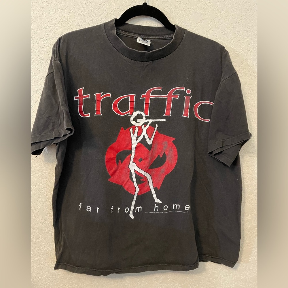 Traffic - 1994 tee - used / worn Extremely Rare Band was formed 1967